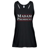 Madam President First Female President Presidential Election Ladies Essential Flowy Tank