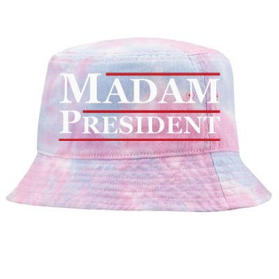 Madam President First Female President Presidential Election Tie-Dyed Bucket Hat