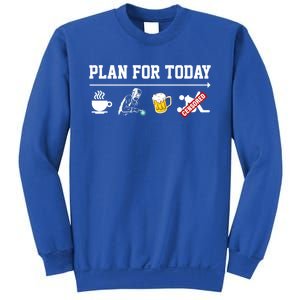 Men Plan For The Day Gift Great Funny Welding Humor Welder Love Cool Gift Sweatshirt