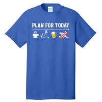 Men Plan For The Day Gift Great Funny Welding Humor Welder Love Cool Gift Tall T-Shirt