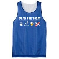 Men Plan For The Day Gift Great Funny Welding Humor Welder Love Cool Gift Mesh Reversible Basketball Jersey Tank