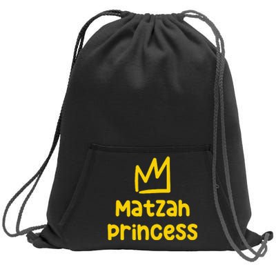 Matzah Princess Funny Passover Afikoman Jewish Pesach Sweatshirt Cinch Pack Bag