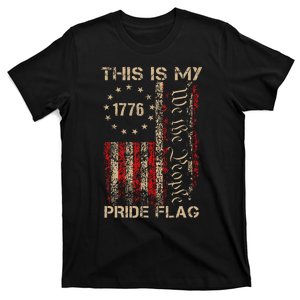 My Pride Flag Usa 4th Of July T-Shirt