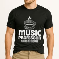 Music Professor Fuelled by Coffee Cooling Performance Crew T-Shirt