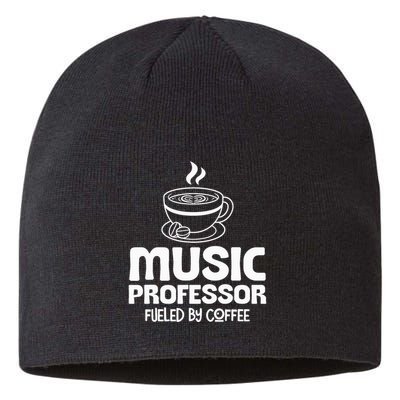 Music Professor Fuelled by Coffee Sustainable Beanie