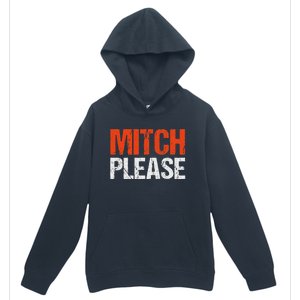 Mitch Please Funny Blue And Orange Gift Urban Pullover Hoodie