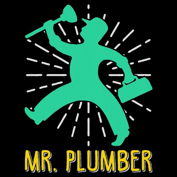 Mr. Plumber Funny Plumber Long Sleeve Shirt