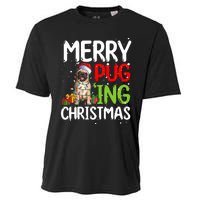 Merry Pugging Funny Pug Xmas Perfect For Any Family Cooling Performance Crew T-Shirt