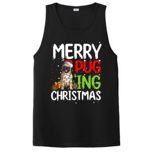 Merry Pugging Funny Pug Xmas Perfect For Any Family PosiCharge Competitor Tank