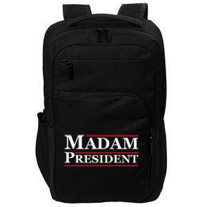 Madam President First Female President Presidential Election Impact Tech Backpack