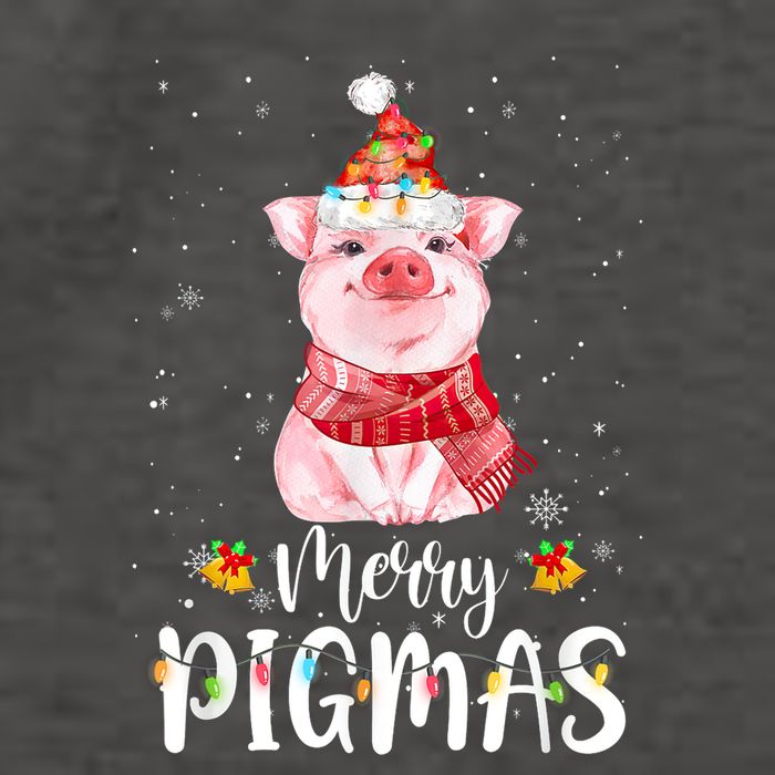 Merry Pigmas Funny Pig Christmas Pajama For Pig Lover Shirt Vector Backpack