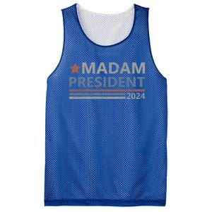 Madam President First Female President Presidential Election Cute Gift Mesh Reversible Basketball Jersey Tank