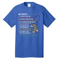 My Perfect Fathers Day Gamer Dad Gift Tall T-Shirt