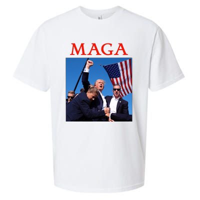 Maga Pray For Trump Trump Rally Shooting Donald Trump Statement Sueded Cloud Jersey T-Shirt