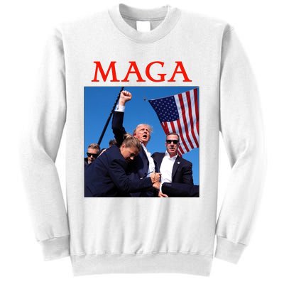 Maga Pray For Trump Trump Rally Shooting Donald Trump Statement Sweatshirt