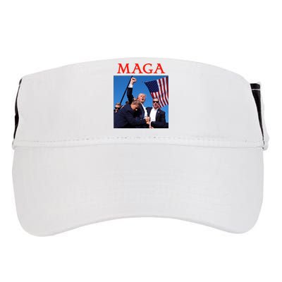 Maga Pray For Trump Trump Rally Shooting Donald Trump Statement Adult Drive Performance Visor