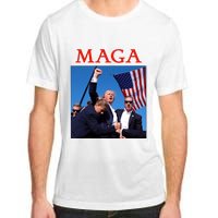 Maga Pray For Trump Trump Rally Shooting Donald Trump Statement Adult ChromaSoft Performance T-Shirt