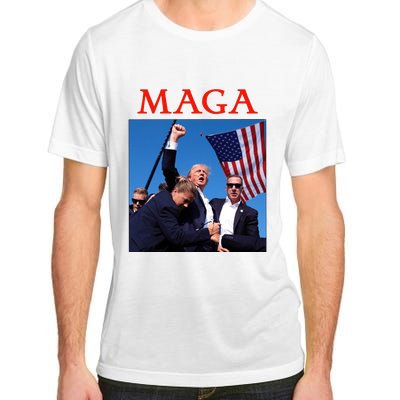 Maga Pray For Trump Trump Rally Shooting Donald Trump Statement Adult ChromaSoft Performance T-Shirt