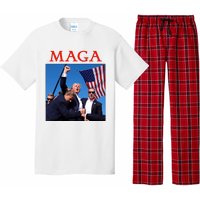 Maga Pray For Trump Trump Rally Shooting Donald Trump Statement Pajama Set