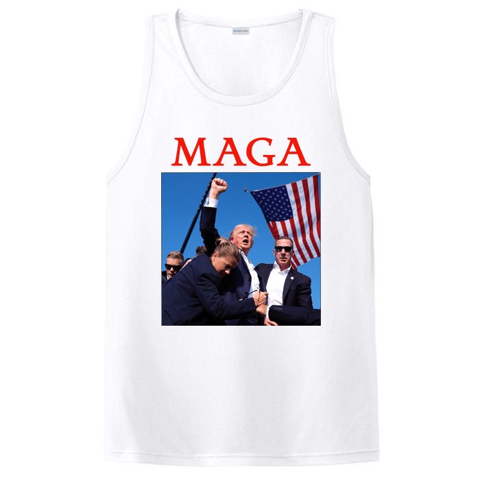 Maga Pray For Trump Trump Rally Shooting Donald Trump Statement PosiCharge Competitor Tank