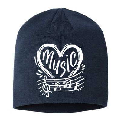 Music Piano Flute Clarinet Musician Musical Sustainable Beanie