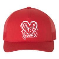 Music Piano Flute Clarinet Musician Musical Yupoong Adult 5-Panel Trucker Hat