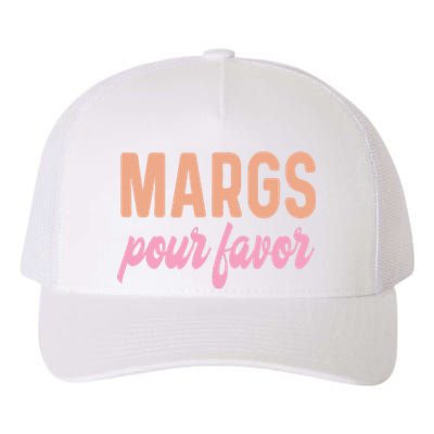 Margs Pour Favor Funny Vacation Travel Cancun Party Fiesta Yupoong Adult 5-Panel Trucker Hat