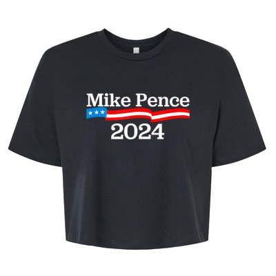 Mike Pence For President 2024 Bella+Canvas Jersey Crop Tee