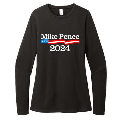 Mike Pence For President 2024 Womens CVC Long Sleeve Shirt