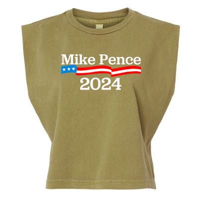 Mike Pence For President 2024 Garment-Dyed Women's Muscle Tee