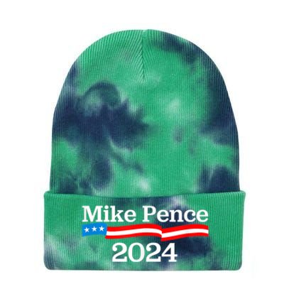 Mike Pence For President 2024 Tie Dye 12in Knit Beanie