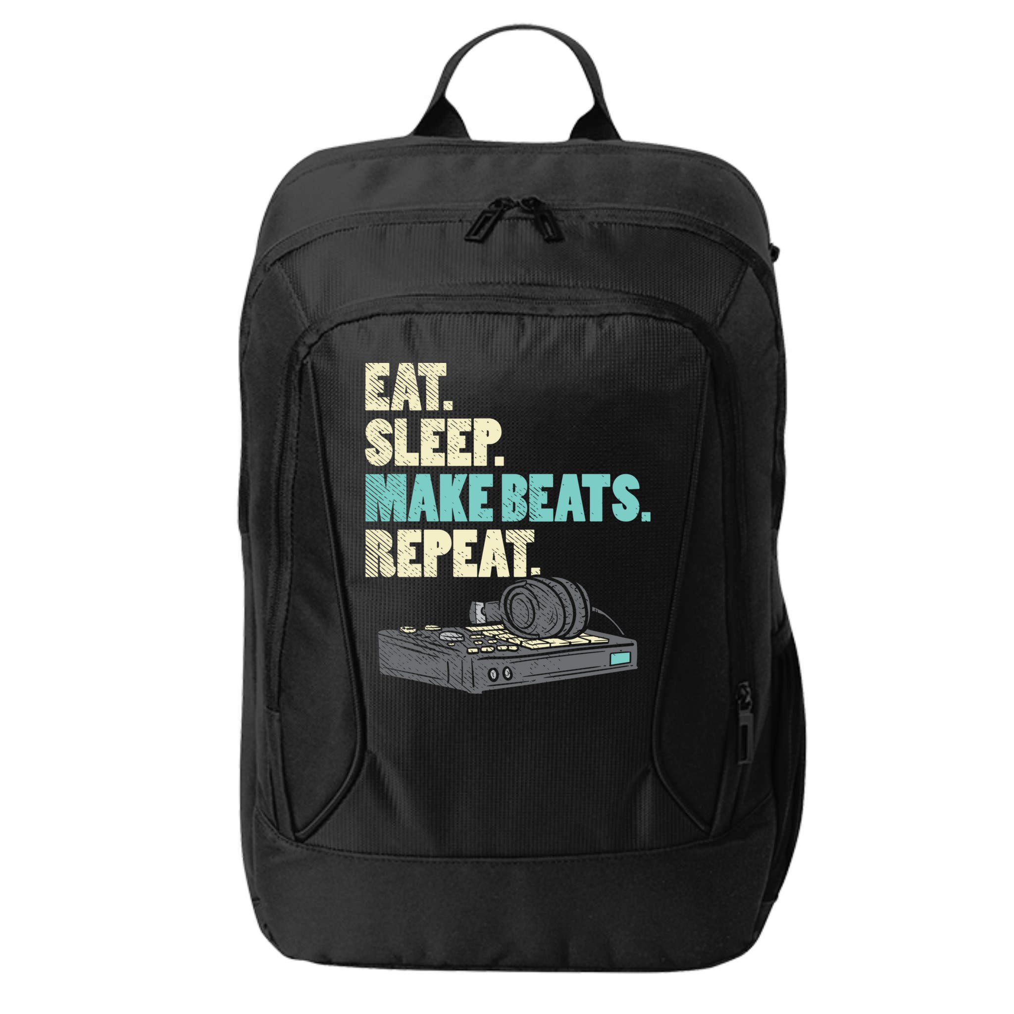 Music Producer, Funny Dj, Music Creator City Backpack