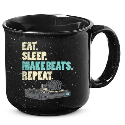 Music Producer, Funny Dj, Music Creator 15oz Campfire Ceramic Mug