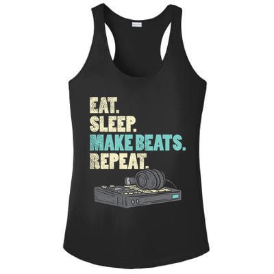 Music Producer, Funny Dj, Music Creator Ladies PosiCharge Competitor Racerback Tank