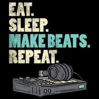 Music Producer, Funny Dj, Music Creator Cropped Pullover Crew