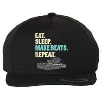 Music Producer, Funny Dj, Music Creator Wool Snapback Cap