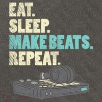 Music Producer, Funny Dj, Music Creator Cotton Canvas Backpack