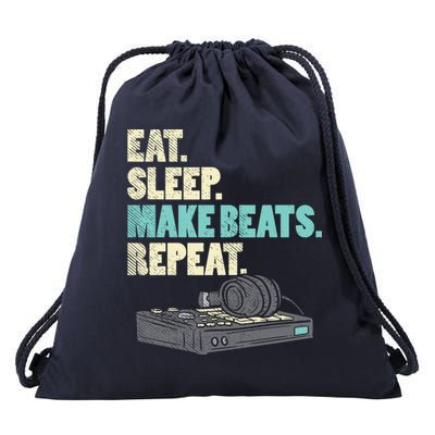 Music Producer, Funny Dj, Music Creator Drawstring Bag