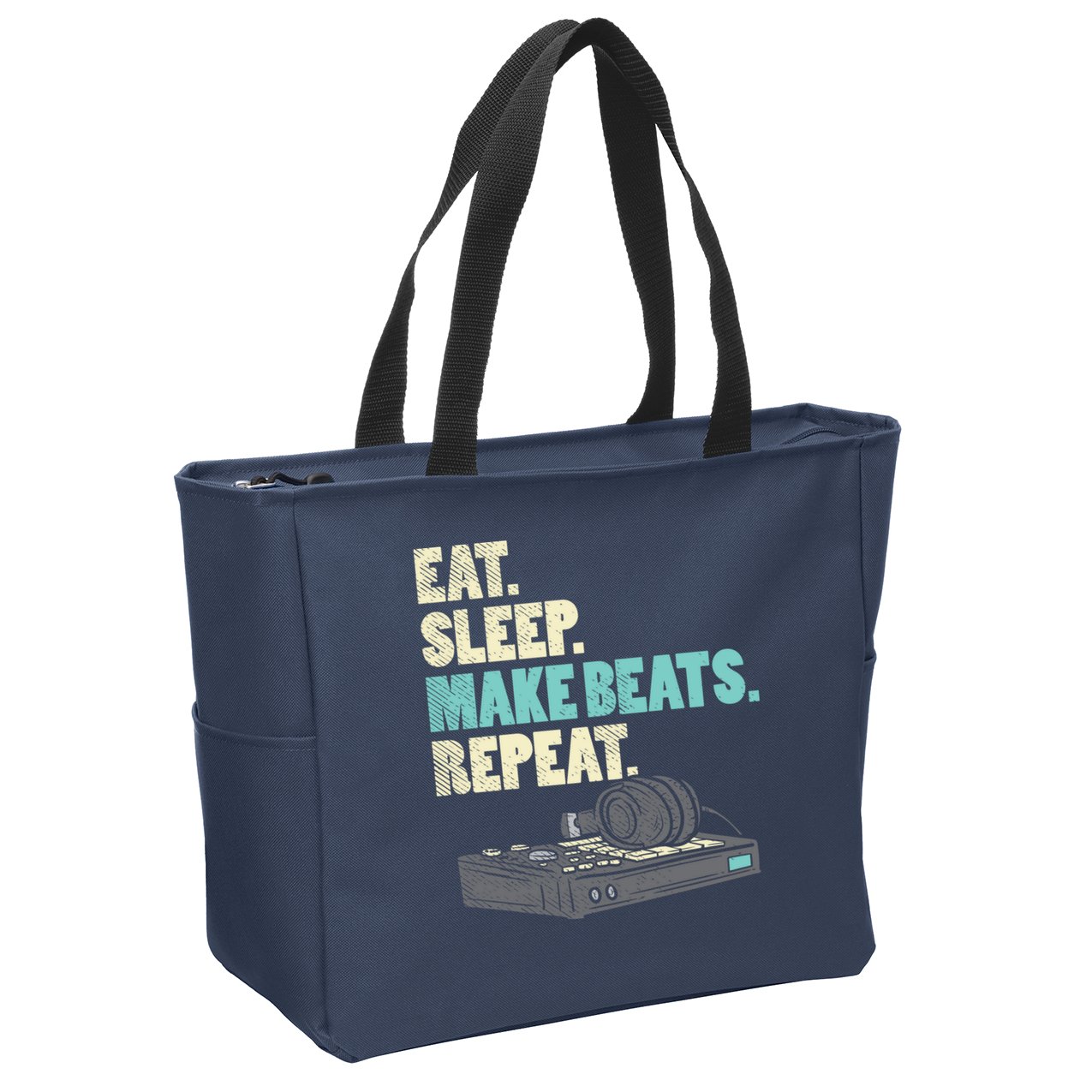 Music Producer, Funny Dj, Music Creator Zip Tote Bag