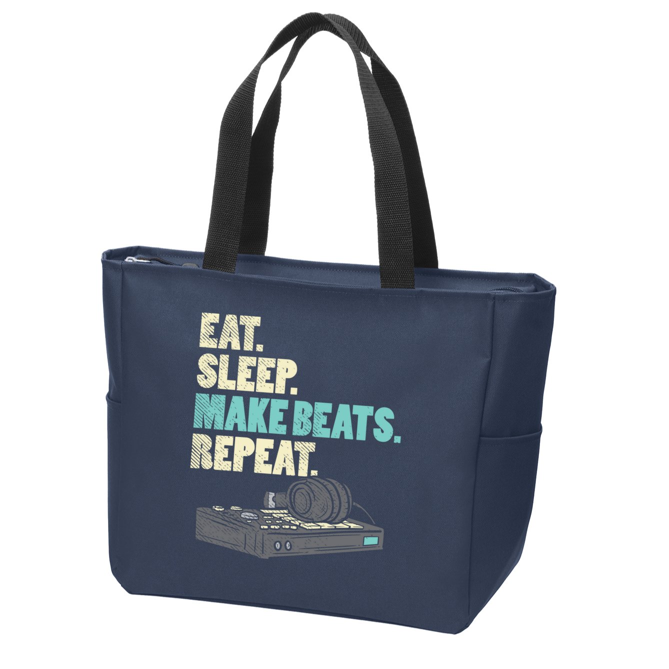Music Producer, Funny Dj, Music Creator Zip Tote Bag