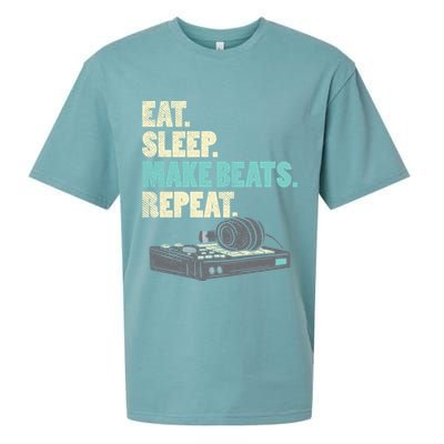 Music Producer, Funny Dj, Music Creator Sueded Cloud Jersey T-Shirt