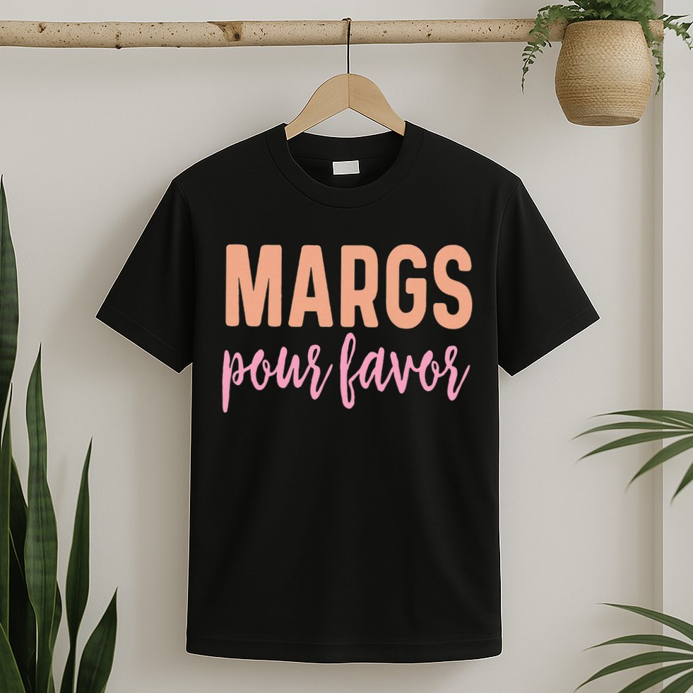 Margs Pour Favor Funny Vacation Travel Honeymoon Party T-Shirt