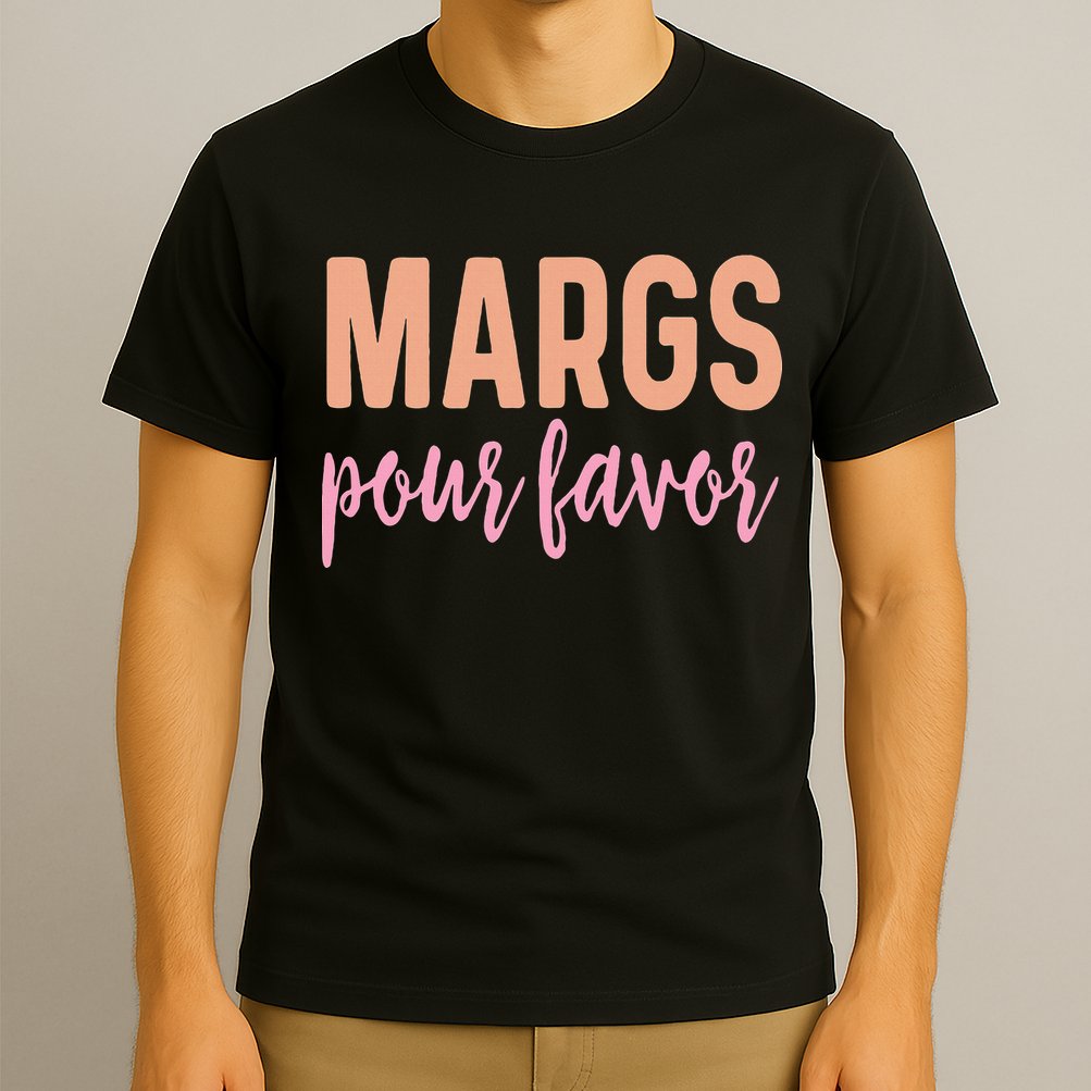 Margs Pour Favor Funny Vacation Travel Honeymoon Party T-Shirt