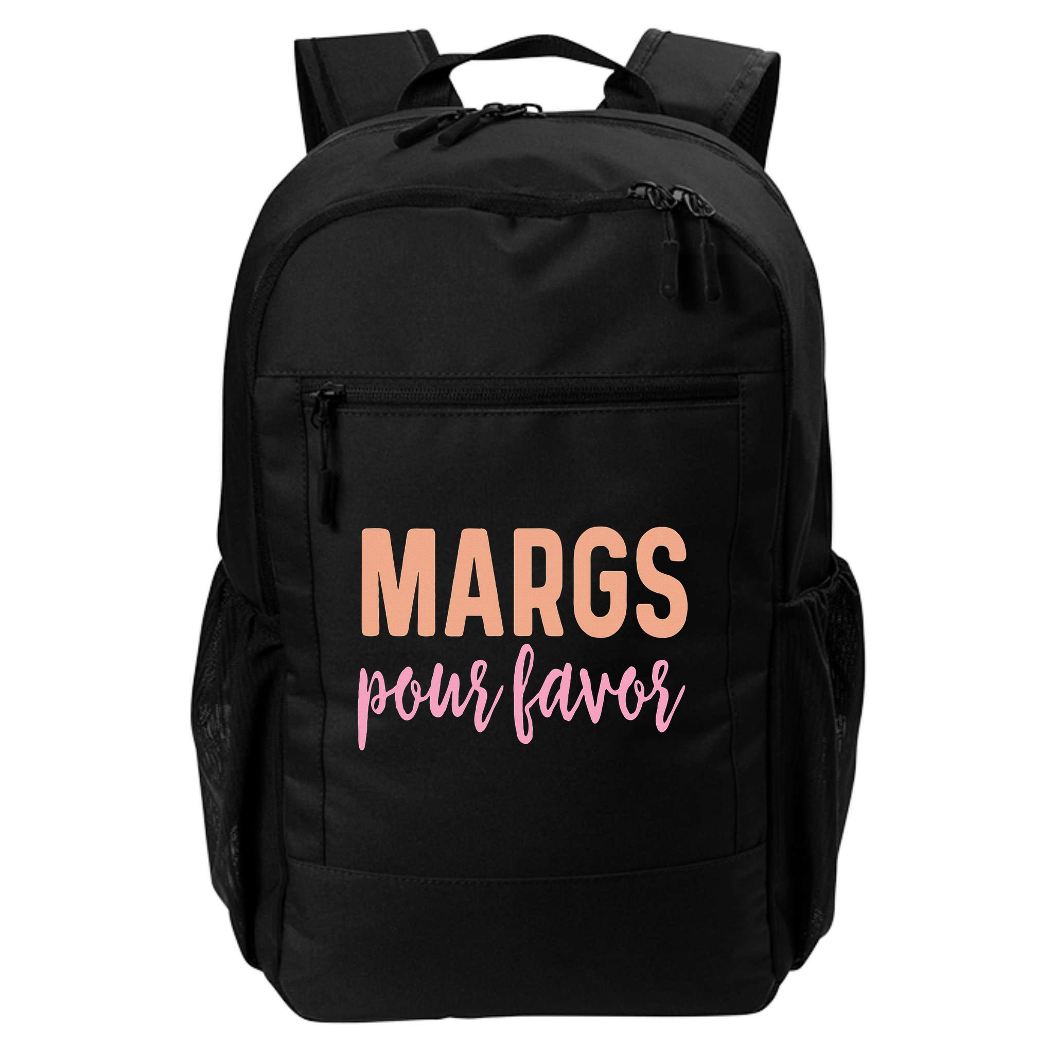 Margs Pour Favor Funny Vacation Travel Honeymoon Party Backpack