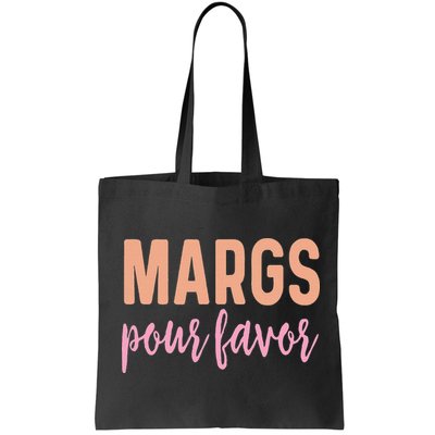 Margs Pour Favor Funny Vacation Travel Honeymoon Party Bag