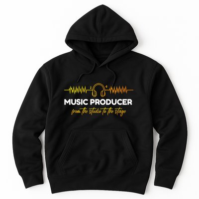 Music Producer From The Studio To The Stage Hoodie