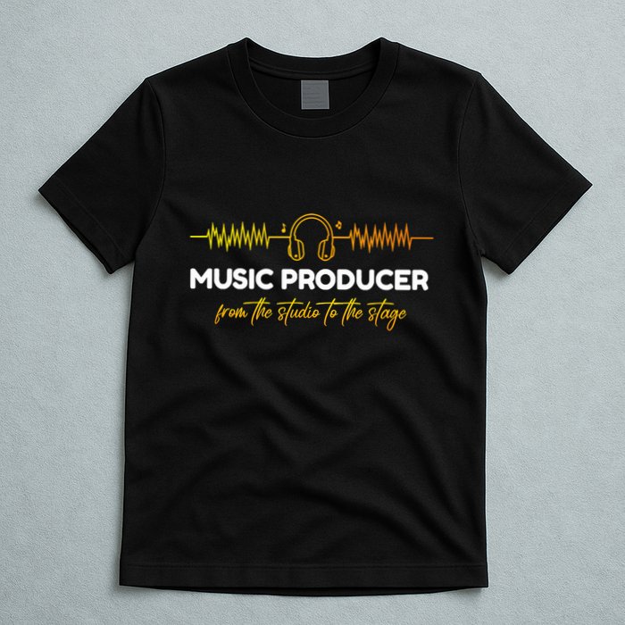 Music Producer From The Studio To The Stage T-Shirt
