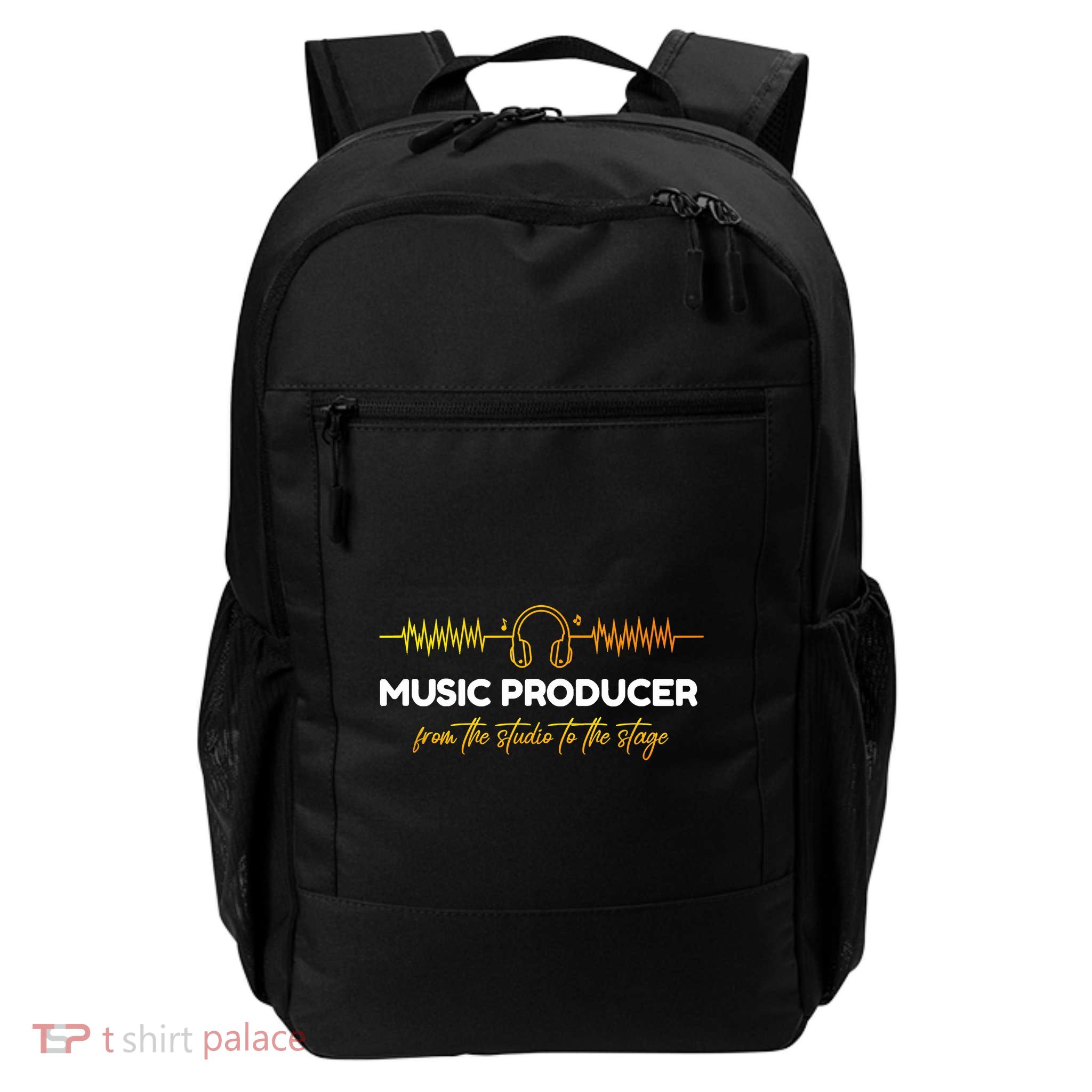 Music Producer From The Studio To The Stage Backpack