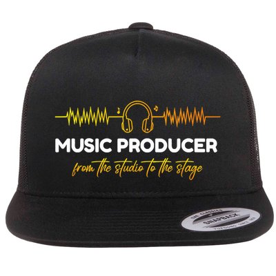 Music Producer From The Studio To The Stage Flatbill Hat