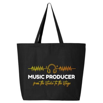 Music Producer From The Studio To The Stage 25L Jumbo Tote